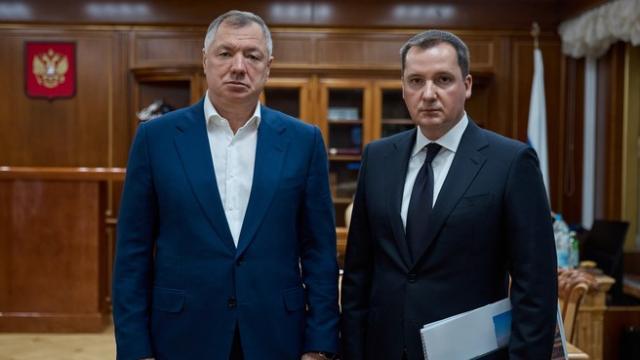 Зампред правительства Марат Хуснуллин провел рабочую встречу с губернатором Архангельской области Александром Цыбульским
